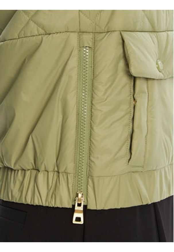 Geox Kurtka przejściowa Amabel W5520F T3132 F3275 Zielony Regular Fit. Kolor: zielony. Materiał: syntetyk