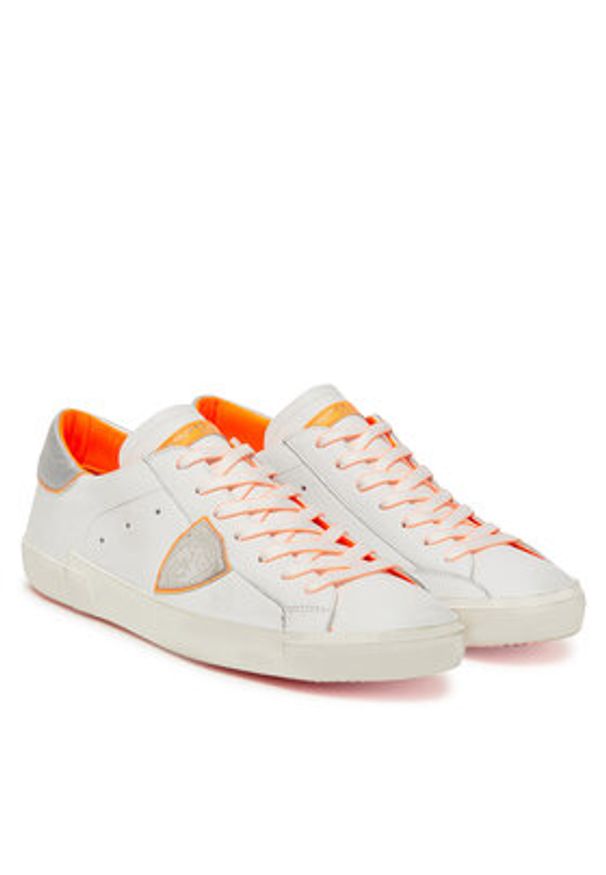 Philippe Model Sneakersy A009864 PRLU VN05 Biały. Kolor: biały. Materiał: skóra