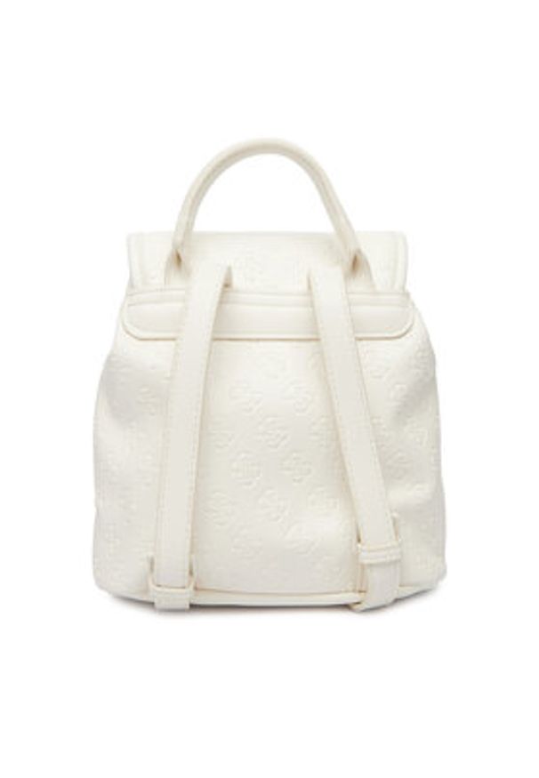 Guess Plecak V6GZ05 W2120 Écru. Materiał: skóra