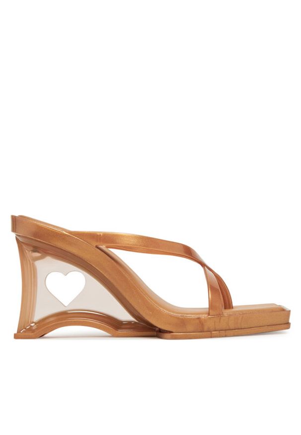 melissa - Melissa Japonki Melissa Glass Heel Ad 35801 Złoty. Kolor: złoty