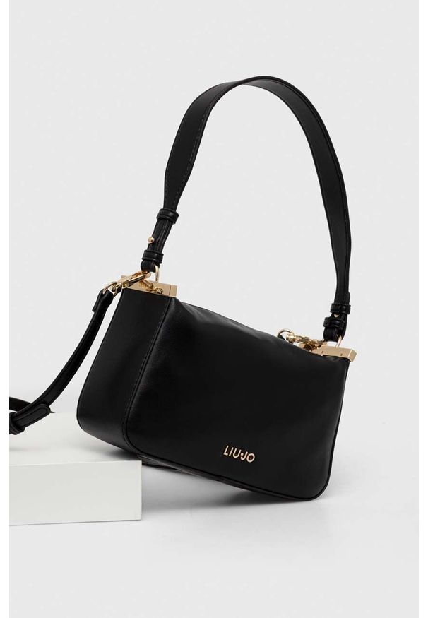 Liu Jo torebka kolor czarny. Kolor: czarny