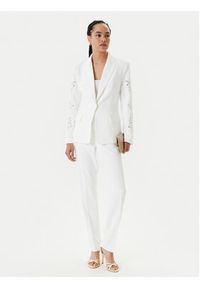 Morgan Marynarka 251-VAPLI Biały Regular Fit. Kolor: biały. Materiał: syntetyk #2