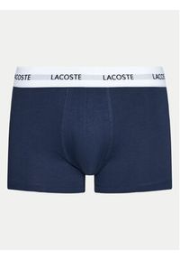 Lacoste Komplet 3 par bokserek 5H5150 Niebieski. Kolor: niebieski. Materiał: bawełna #4