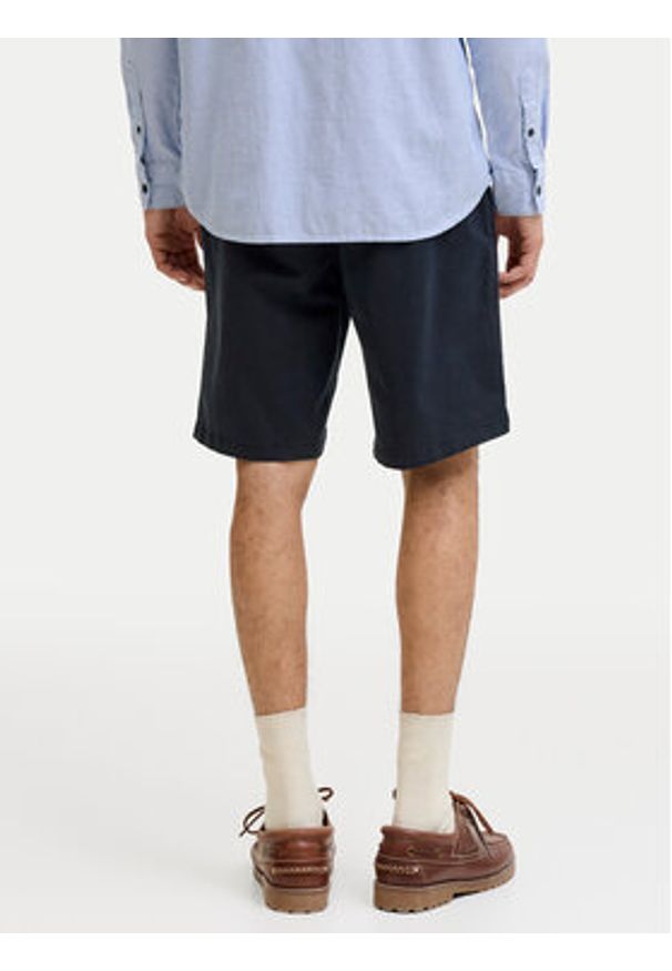 Jack & Jones Szorty materiałowe Ace Vance 12293005 Granatowy Regular Fit. Kolor: niebieski. Materiał: bawełna
