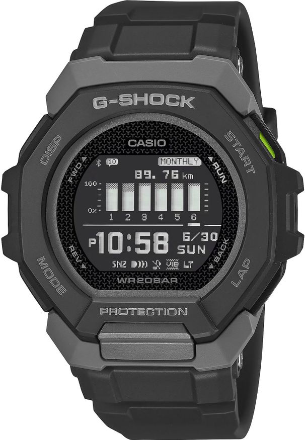 Zegarek sportowy Casio Zegarek męski Casio G-SHOCK GBD-300-1ER. Styl: sportowy