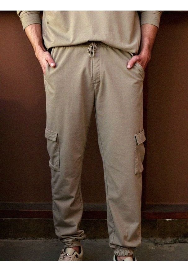 Sinsay - Spodnie jogger cargo - Inny