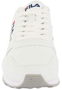 Buty do chodzenia męskie Fila Orbit. Zapięcie: sznurówki. Kolor: biały. Materiał: tkanina, materiał, skóra, syntetyk. Szerokość cholewki: normalna. Sport: turystyka piesza