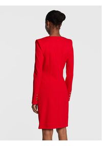 Luisa Spagnoli Sukienka codzienna Grady 539282 Czerwony Regular Fit. Okazja: na co dzień. Kolor: czerwony. Materiał: wiskoza. Typ sukienki: proste. Styl: casual #2