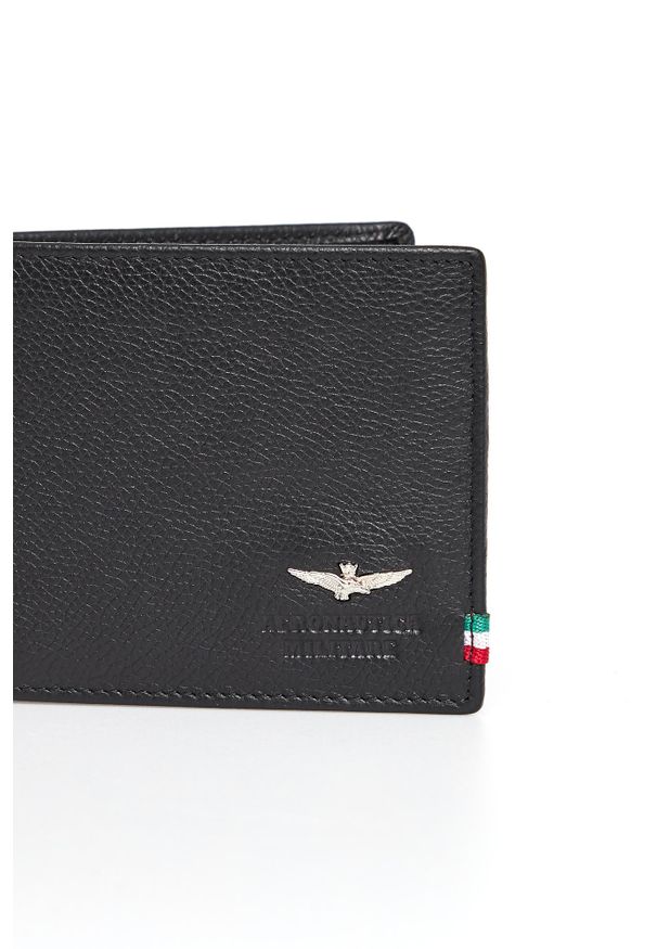 Aeronautica Militare - Portfel męski skórzany AERONAUTICA MILITARE. Materiał: skóra