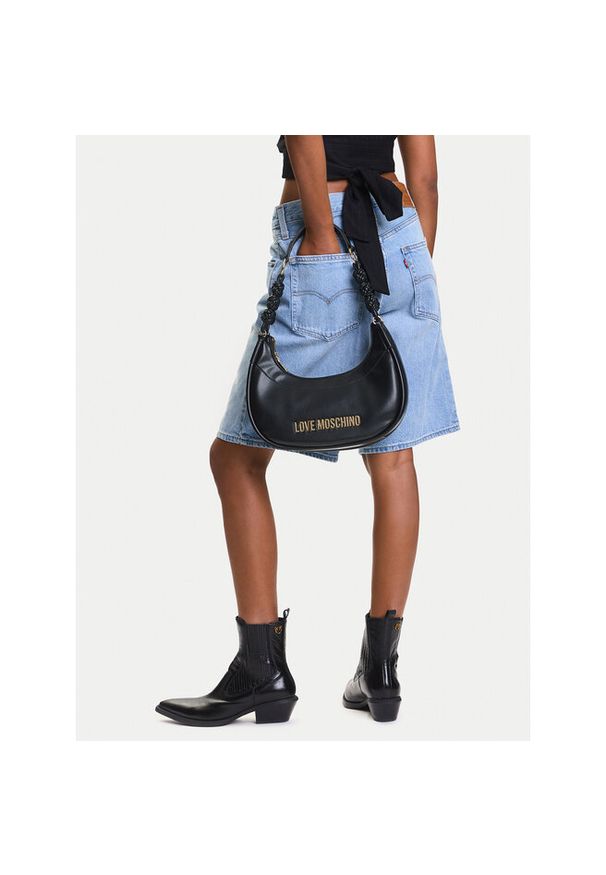 Love Moschino - Torebka LOVE MOSCHINO. Kolor: czarny