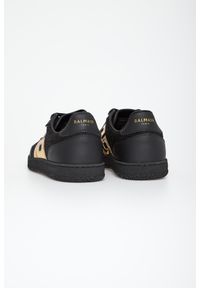 Balmain - Sneakersy damskie skórzane BALMAIN. Materiał: skóra