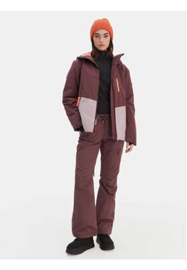 Roxy Spodnie narciarskie Nadia PT ERJTP03296 Fioletowy Tailored Fit. Kolor: fioletowy. Materiał: syntetyk. Sport: narciarstwo