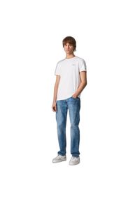 Koszulka Pepe Jeans Original Basic 3 N. Kolor: biały. Sport: fitness