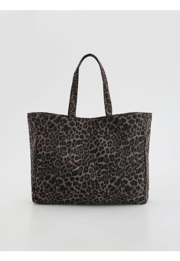 Reserved - Płócienna torebka shopper - wielobarwny