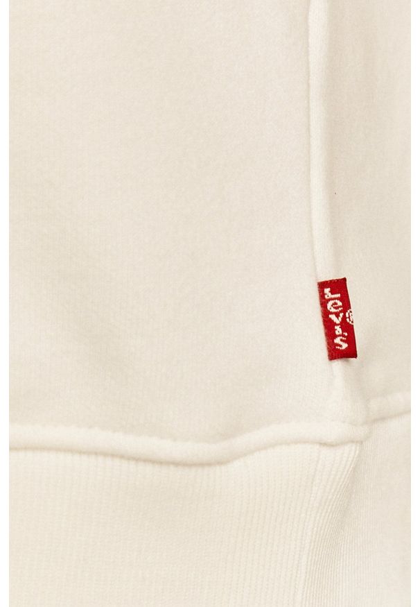 Levi's® - Levi's - Bluza. Okazja: na spotkanie biznesowe. Kolor: biały. Wzór: nadruk. Styl: biznesowy