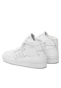 Adidas - adidas Sneakersy Forum Mid IG3754 Biały. Kolor: biały. Materiał: skóra #5