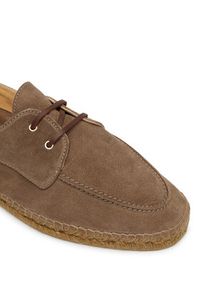Castañer Espadryle Ned/186 25906 Brązowy. Kolor: brązowy. Materiał: skóra, zamsz #4
