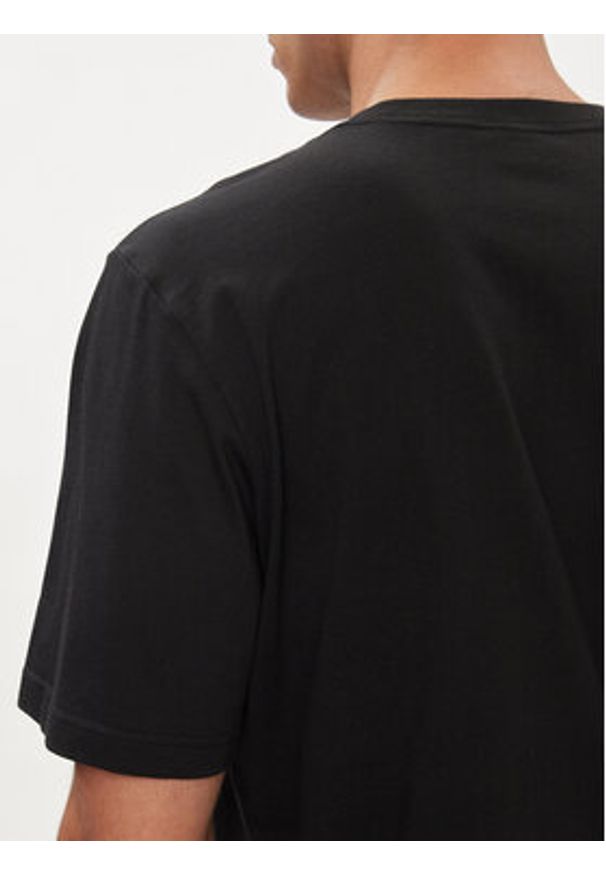 Adidas - adidas T-Shirt Essentials Single Jersey Embroidered Small Logo T-Shirt IC9282 Czarny Regular Fit. Kolor: czarny. Materiał: bawełna