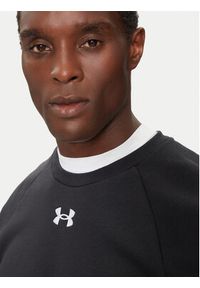 Under Armour Bluza Rival 1379755 Czarny Regular Fit. Kolor: czarny. Materiał: bawełna #2