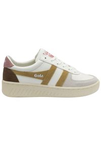 Trenerzy damscy Gola Grandslam Trident. Kolor: biały. Materiał: skóra #1