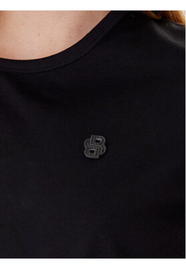 BOSS T-Shirt Eventsa8 50545671 Czarny Slim Fit. Kolor: czarny. Materiał: bawełna