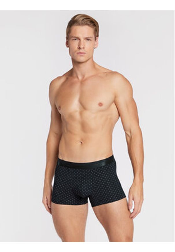 HOM Bokserki Max 401914 Czarny. Kolor: czarny. Materiał: syntetyk