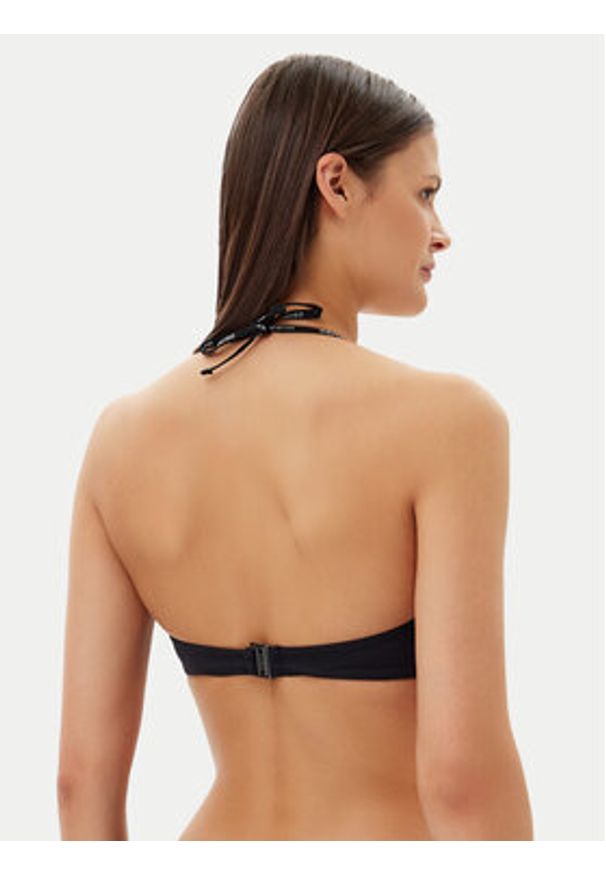 Hugo - HUGO Góra od bikini Pure 50540663 Czarny. Kolor: czarny. Materiał: syntetyk