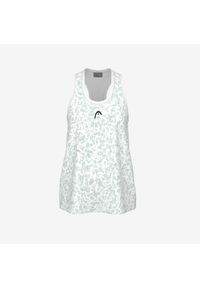Head - Koszulka bez rękawów damska AGILITY Tank Top. Kolor: niebieski. Długość rękawa: bez rękawów. Wzór: motyw zwierzęcy