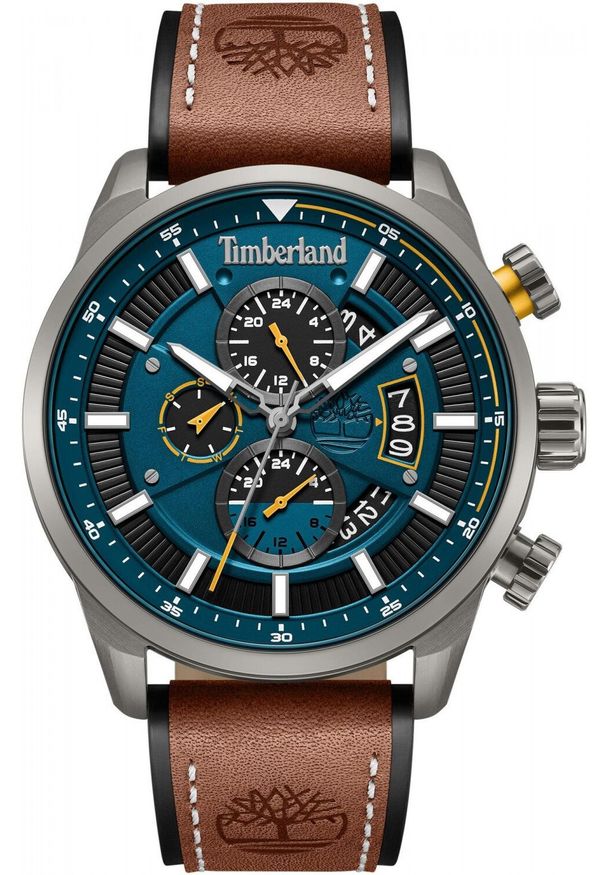 Zegarek męski Timberland TBL.TDWGF0095401 brązowy. Kolor: brązowy