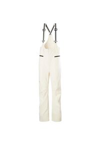 Damski kombinezon narciarski Helly Hansen Avanti Bib. Kolor: beżowy, wielokolorowy, biały. Sezon: zima. Sport: narciarstwo #1