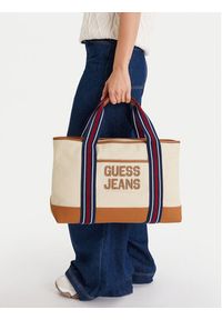 Guess Jeans Torba M5BZ92 WL970 Écru. Materiał: bawełna #3