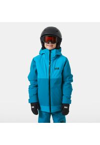 Dziecięca kurtka narciarska Helly Hansen Alpha. Kolor: niebieski. Sezon: zima. Sport: narciarstwo #1