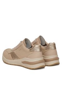 Rieker Sneakersy M6607-60 Beżowy. Kolor: beżowy. Materiał: skóra #4