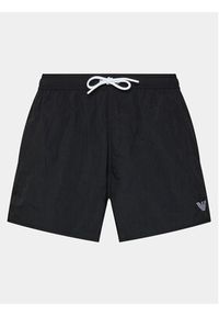 Emporio Armani Underwear Szorty kąpielowe 211756 4R422 00020 Czarny Regular Fit. Kolor: czarny. Materiał: syntetyk