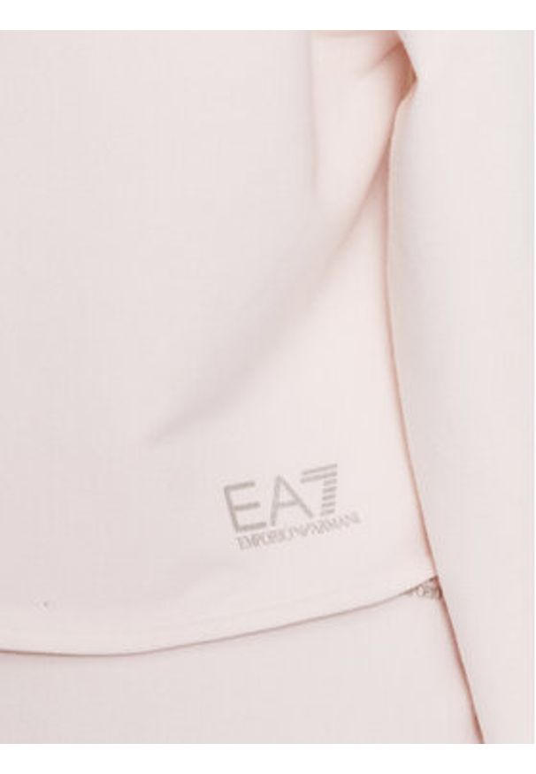 EA7 Emporio Armani Bluza 3RTM13 TJLKZ 1712 Beżowy Regular Fit. Kolor: beżowy. Materiał: bawełna