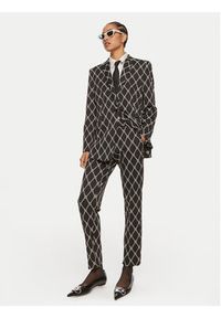 Hugo Chinosy Hedima 50519151 Czarny Slim Fit. Kolor: czarny. Materiał: syntetyk #4