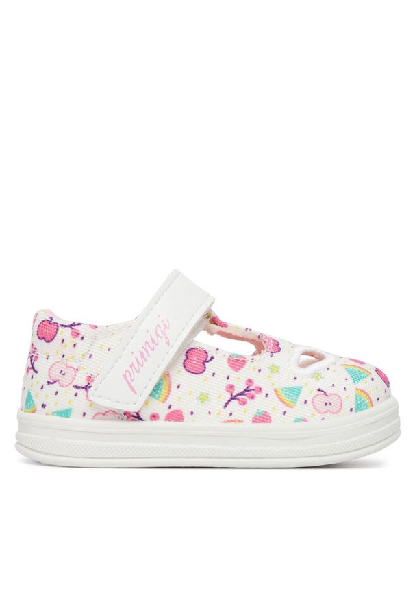 Półbuty Primigi. Kolor: biały