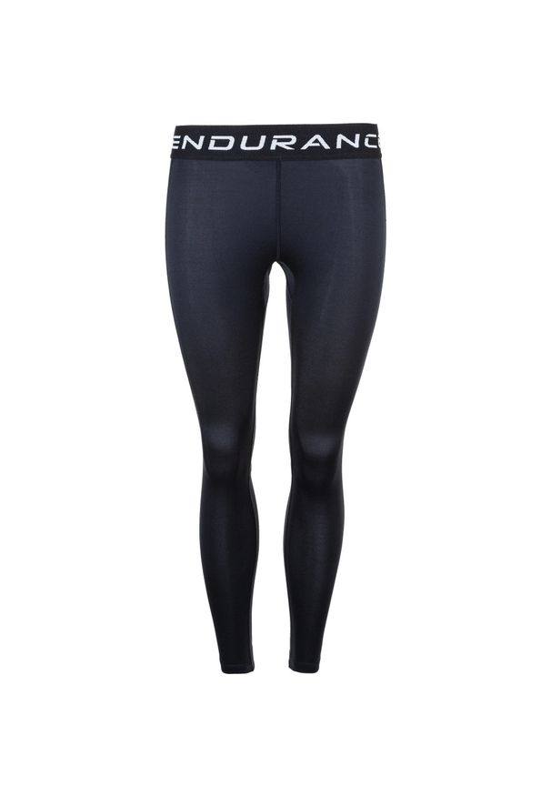 ENDURANCE - Legginsy dziecięce Endurance Power. Kolor: czarny. Styl: sportowy