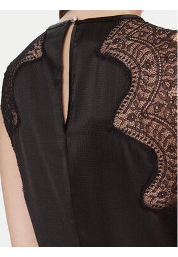 BOSS Sukienka koktajlowa C_Dlace 50548394 Czarny Slim Fit. Kolor: czarny. Materiał: syntetyk. Styl: wizytowy