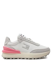 Tommy Jeans Sneakersy Tjw Tech Runner Ess EN0EN02511 Biały. Kolor: biały. Materiał: materiał