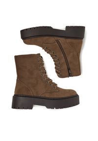 DeeZee Trzewiki CEO-HY13123-1 Brązowy. Kolor: brązowy. Materiał: materiał #8