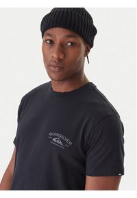 Quiksilver T-Shirt Anchor EQYZT08178 Czarny Regular Fit. Kolor: czarny. Materiał: bawełna #4