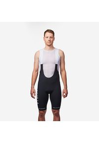 VAN RYSEL - Spodenki rowerowe Van Rysel RCR PRO oficjalne Decathlon AG2R La Mondiale Team. Kolor: biały, wielokolorowy, czarny. Materiał: tkanina. Sezon: lato