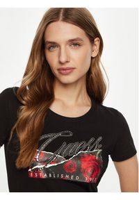 Guess T-Shirt W5RI03 J1314 Czarny Regular Fit. Kolor: czarny. Materiał: bawełna #3
