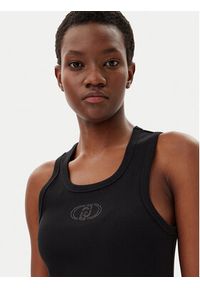 Liu Jo Top WA5367 J0295 Czarny Regular Fit. Kolor: czarny. Materiał: bawełna #3