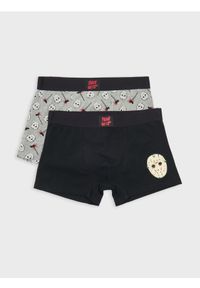 Sinsay - Bokserki classic ze wzorkiem Friday the 13th 2 pack - wielobarwny