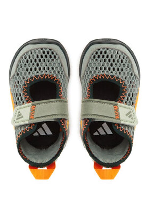Adidas - adidas Sneakersy Summerflex IH8731 Zielony. Kolor: zielony. Materiał: materiał