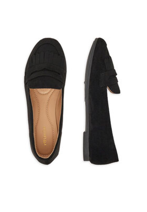 DeeZee Lordsy QH1829-58 Czarny. Kolor: czarny. Materiał: materiał