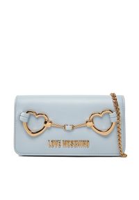 Love Moschino - LOVE MOSCHINO Torebka JC5643PP1MLB0712 Błękitny. Kolor: niebieski. Materiał: skórzane #1