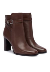 Lauren Ralph Lauren - LAUREN RALPH LAUREN Botki 802974475002 Brązowy. Kolor: brązowy. Materiał: skóra #5